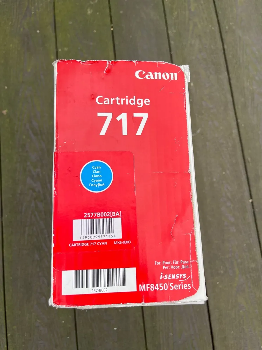 Canon 717 Cyan ink toner - Image 2