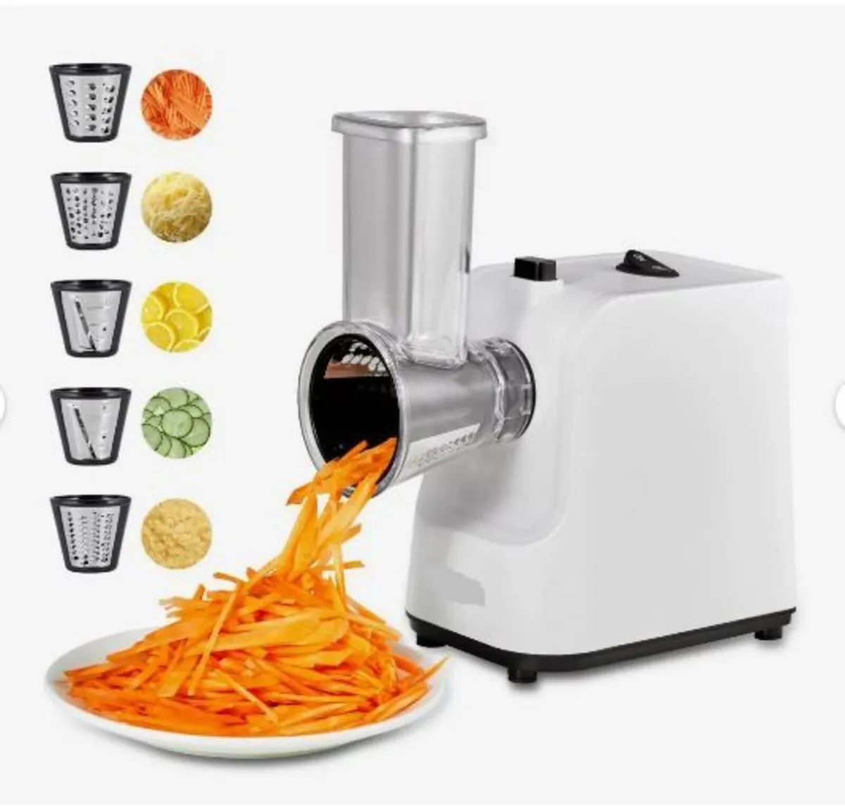 Electric Cheese Grater Salad Maker, 200W - Image 3