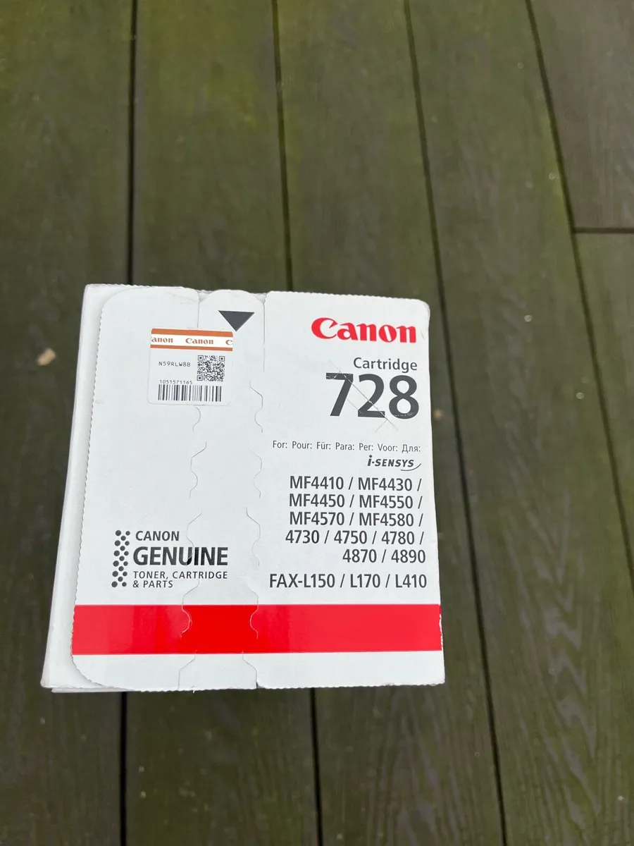 Canon 728 Black Ink Toner - Image 1