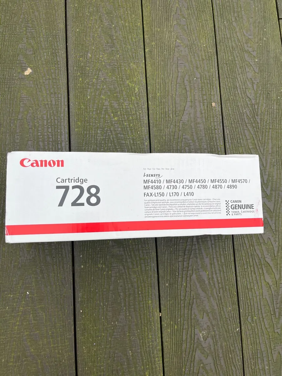 Canon 728 Black Ink Toner - Image 2