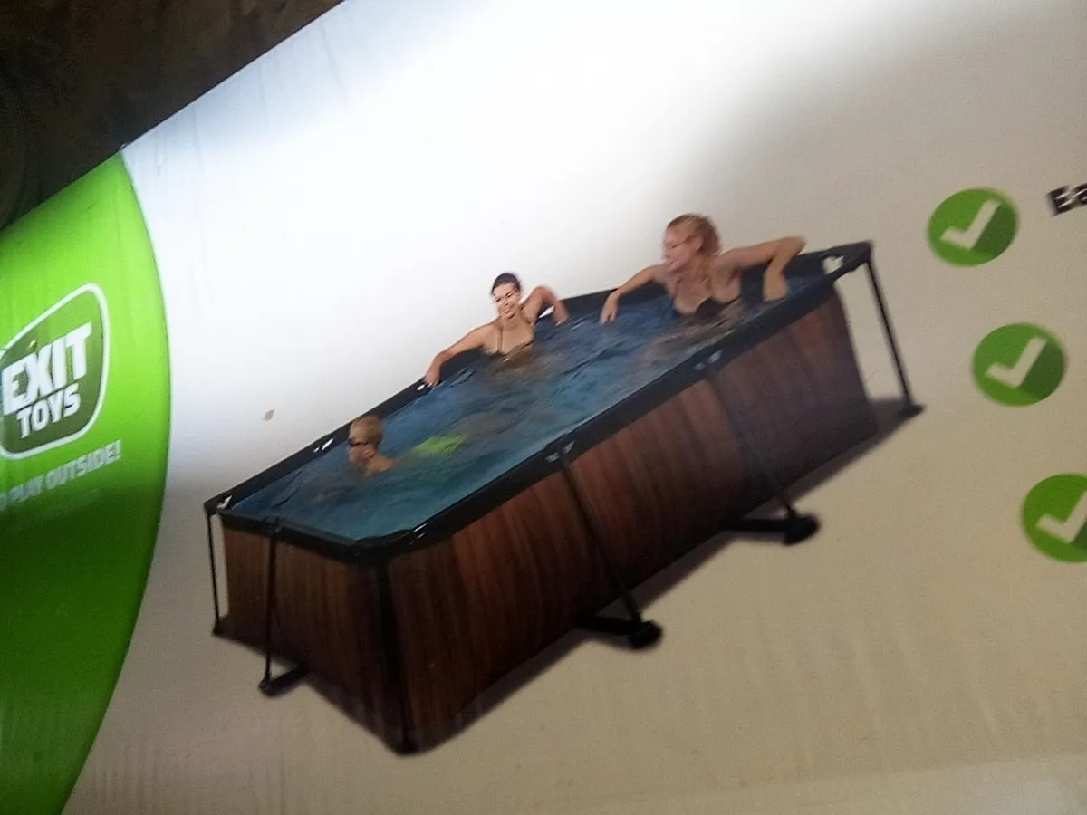"EXIT" wood effect 3mtr x 2mtr x 65cm pool/pond - Image 2
