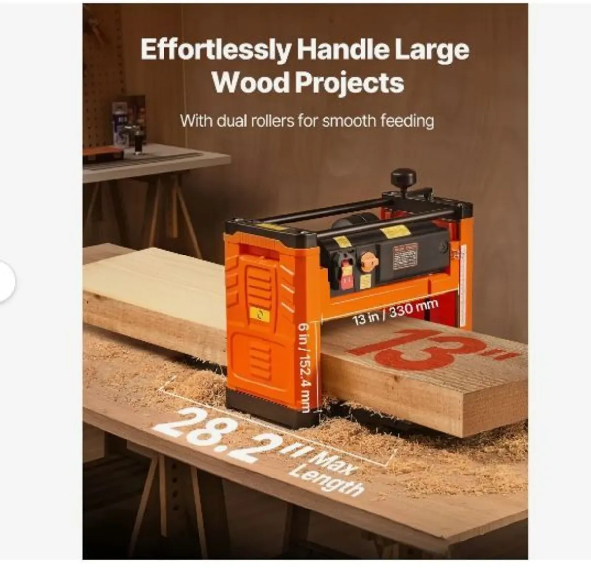 Thickness Planer, Two Speed, 330 mm - Image 4