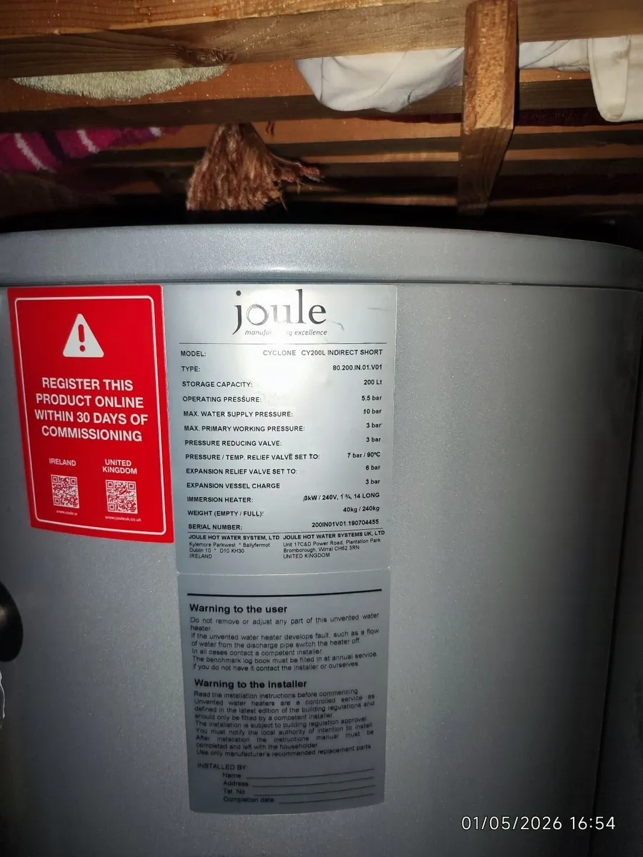 Intergas Rapid 25 SB heating system for sale - Image 4