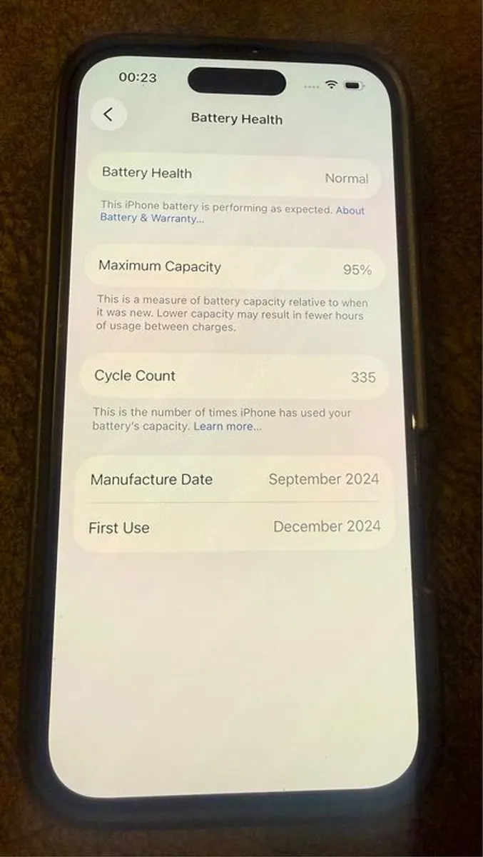 iphone16 128GB Black - Image 3