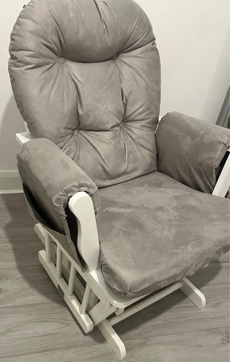 Rocking chair & Stool - Image 2