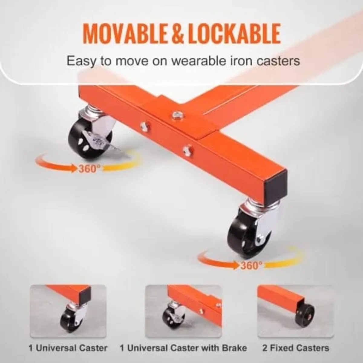 Engine Stand, 340 kg Rotating Engine Motor Stand w - Image 4