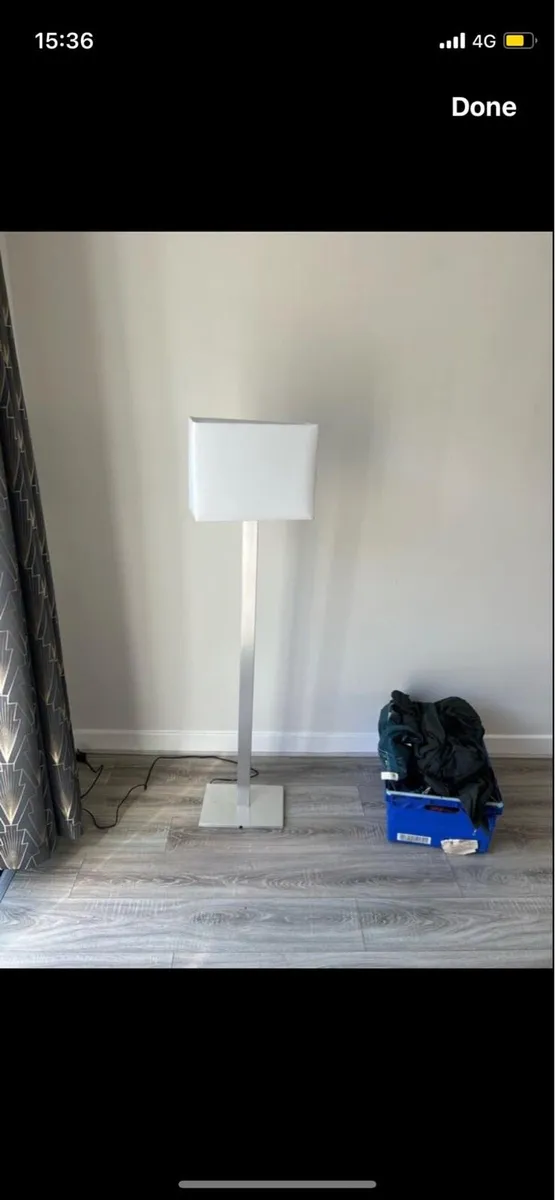 Living room tall lamp