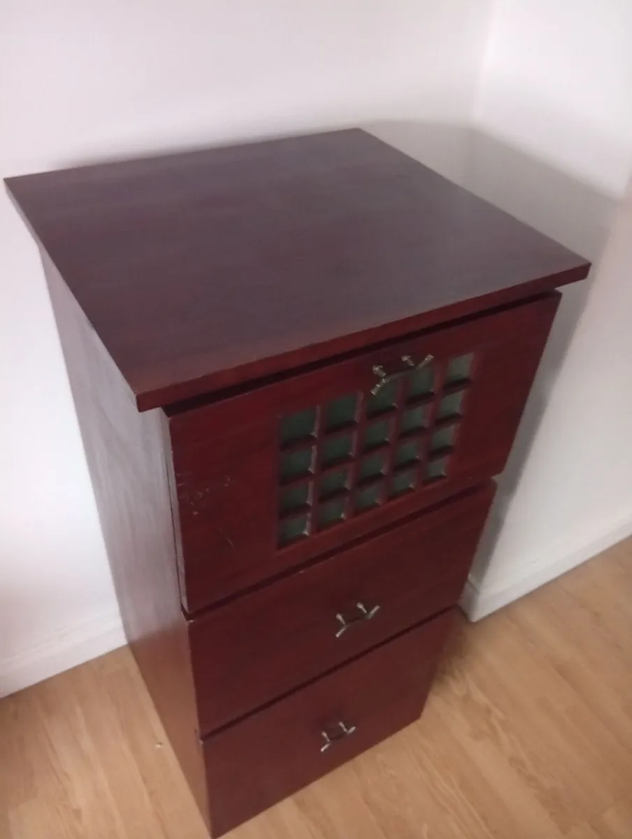 Oak solid Quality roomy Tollboy Chest of drawers - Image 2