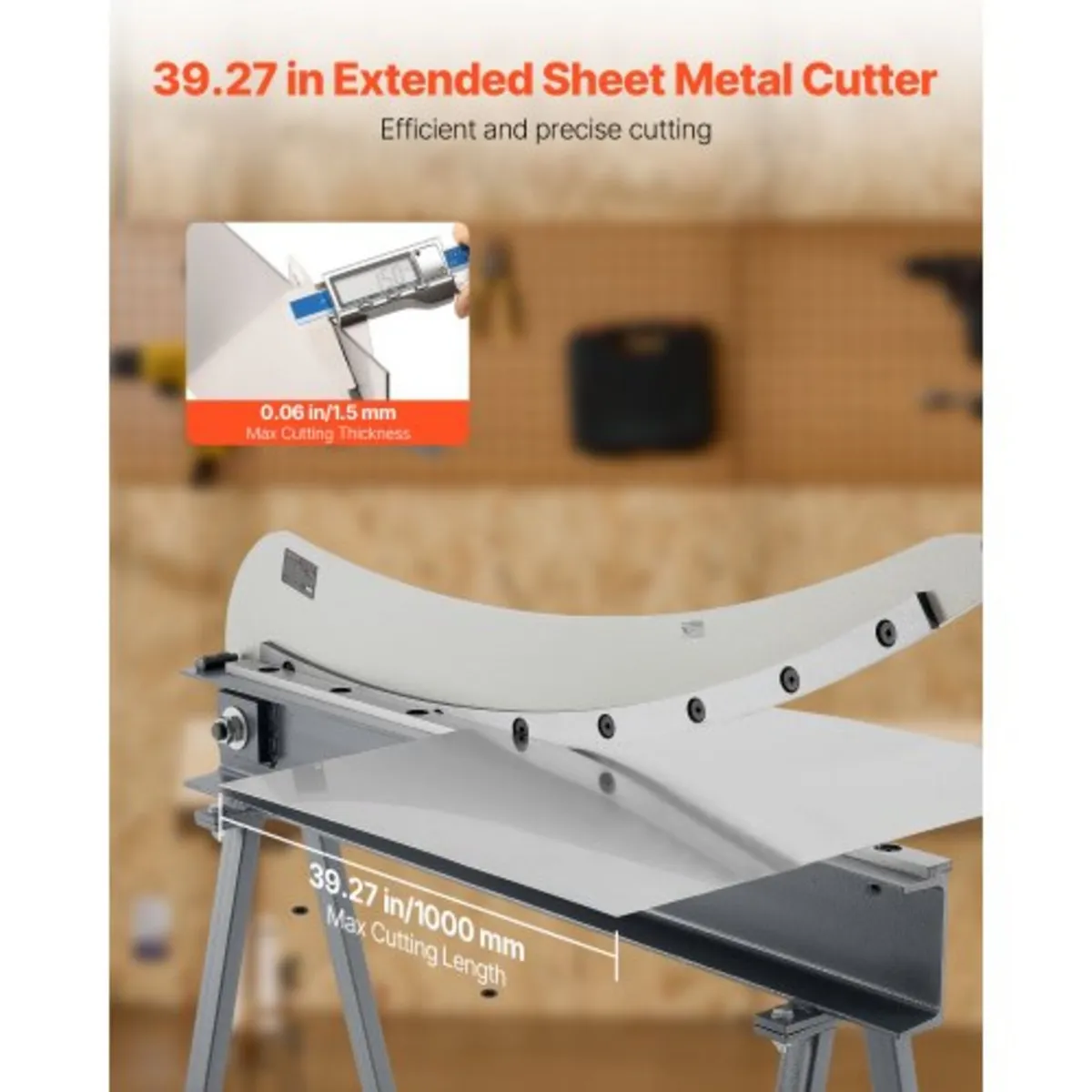 Guillotine Shear, 1000 mm Bed Width Benchtop Cutte - Image 4