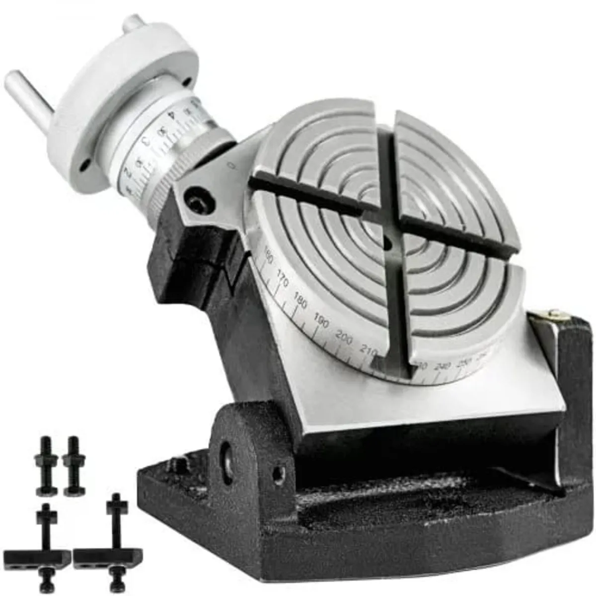 Rotary Table 4 INCH/100 MM Horizontal Vertical Rot - Image 1