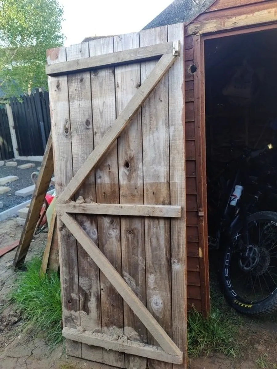 Free old shed and decking - Image 2