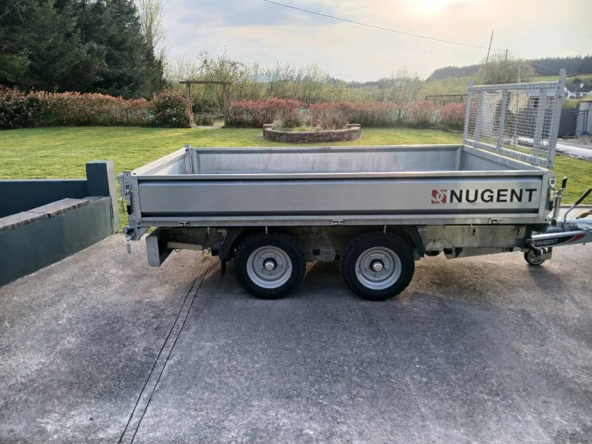 10x6 Nugent Tipper Trailer - Image 1