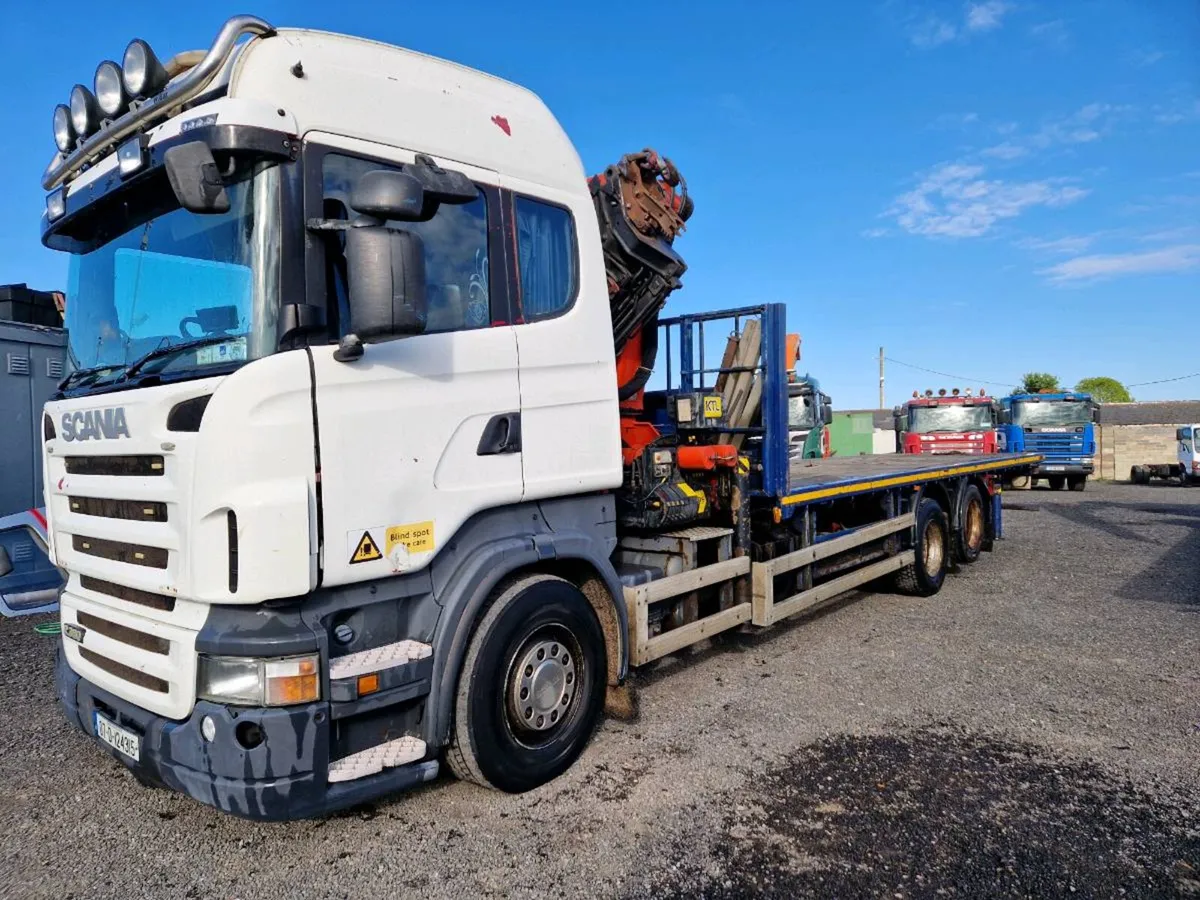 Scania crane truck - Image 2