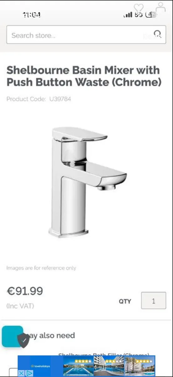 Mixer tap