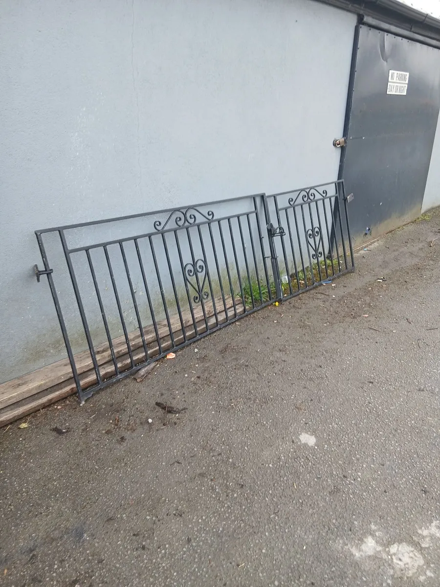 Sat of gates in excellent condition priced - Image 1