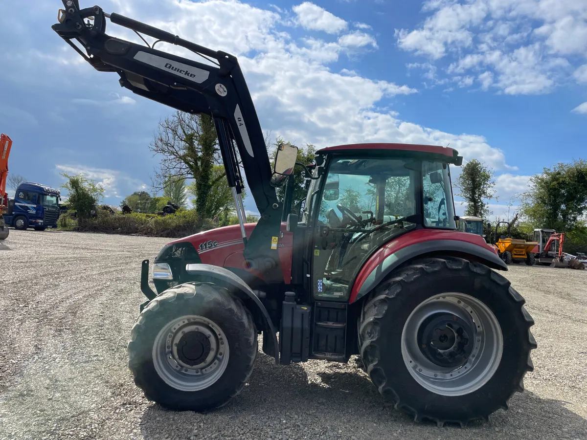 2018 Case Farmall 115C with Loader - Image 4
