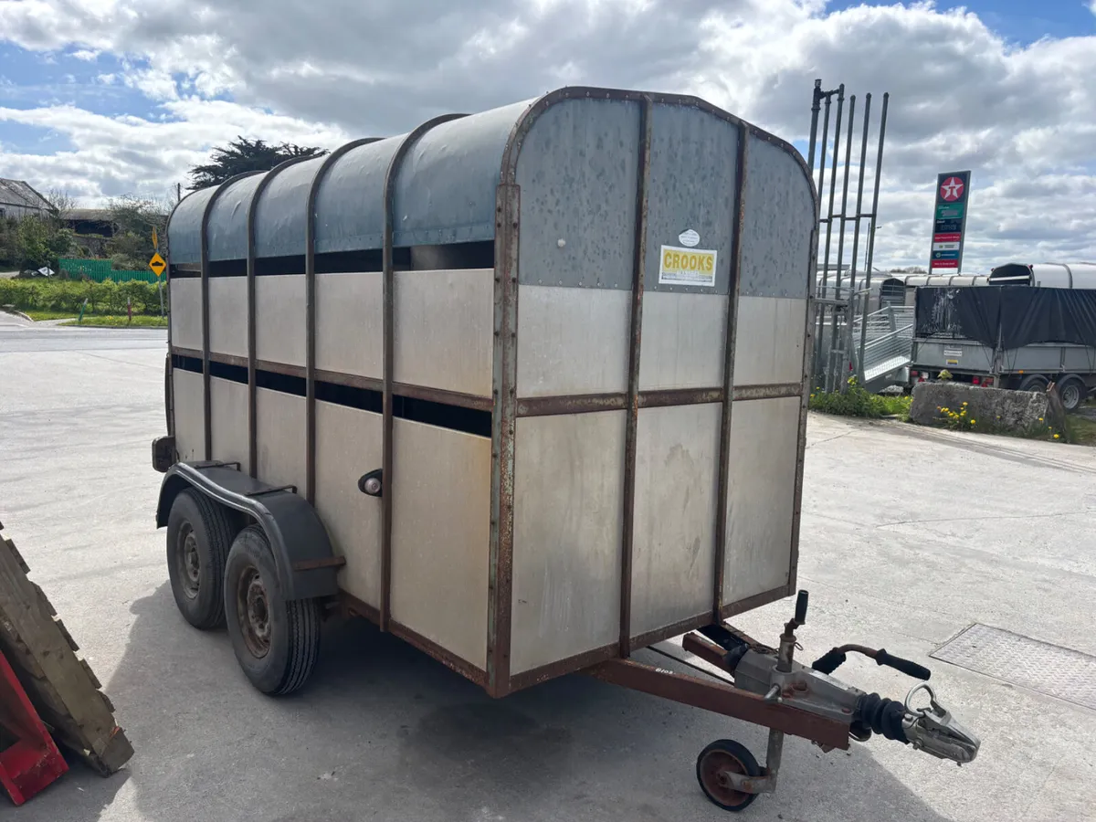 Crooks 10ft cattle sheep trailer - Image 2