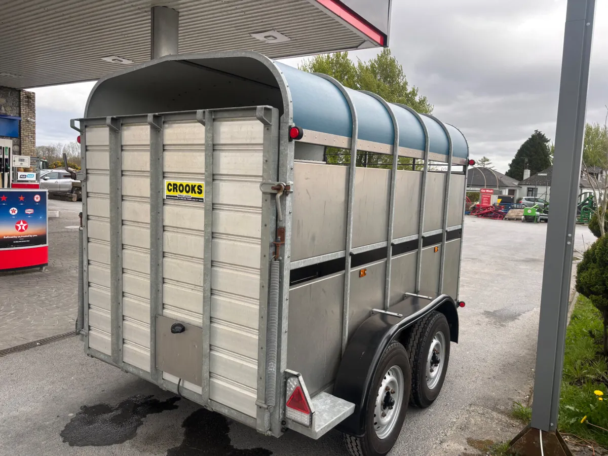 crooks 10ft livestock trailer - Image 4