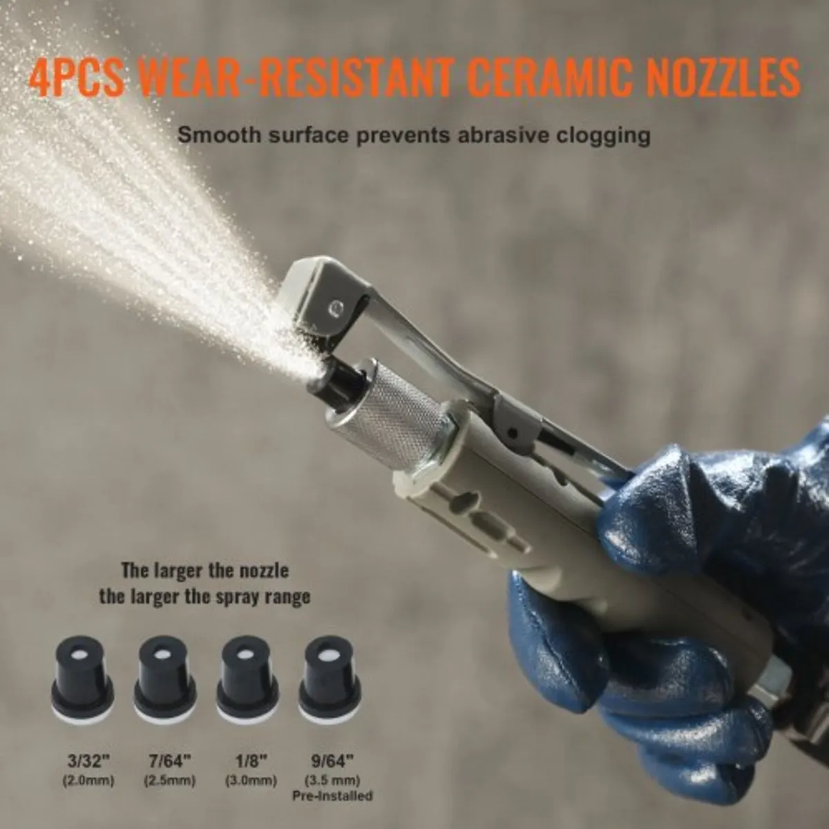 18.9 L Sand Blaster 60-110 PSI High Pressure Sandb - Image 4