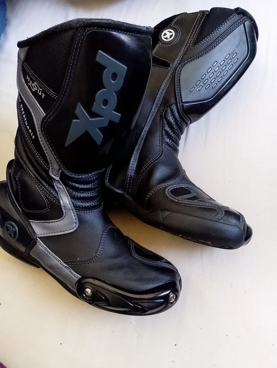 XPD Motorcycle Boots size 37.    Uk 4 - Image 1