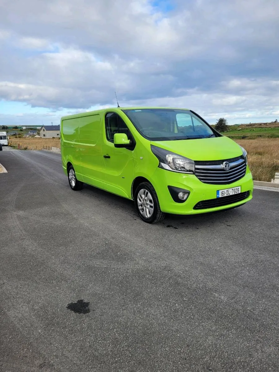 2016 vauxhall vivaro sportive - Image 1