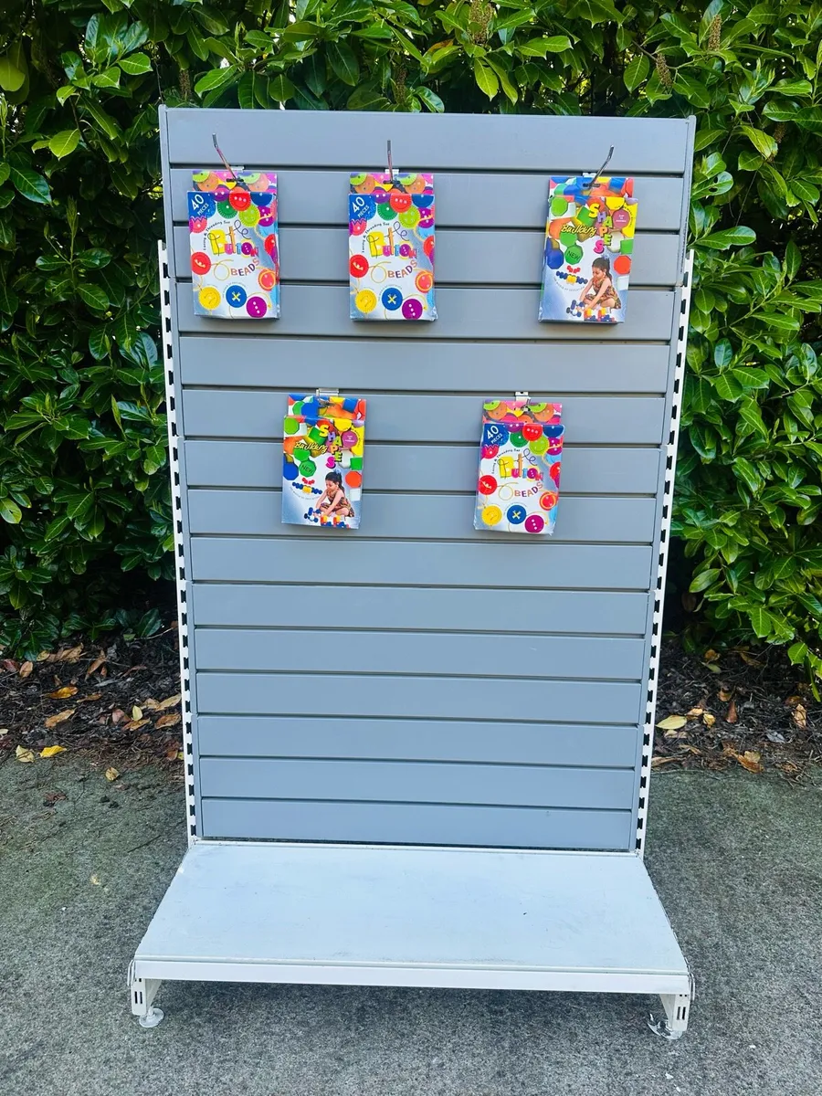 SLAT WALL SHOP DISPLAY STANDS SHOPS MARKETS - Image 2