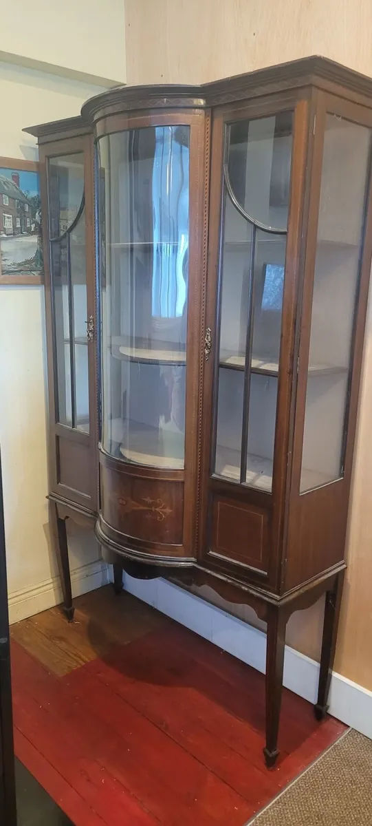 Antique display cabinet - Image 1