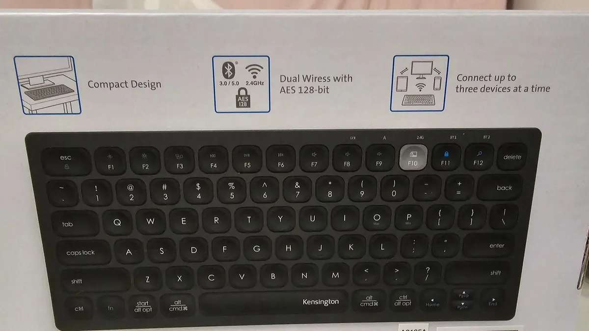 Kensington Wireless Keyboard - Multi Device Dual W - Image 3
