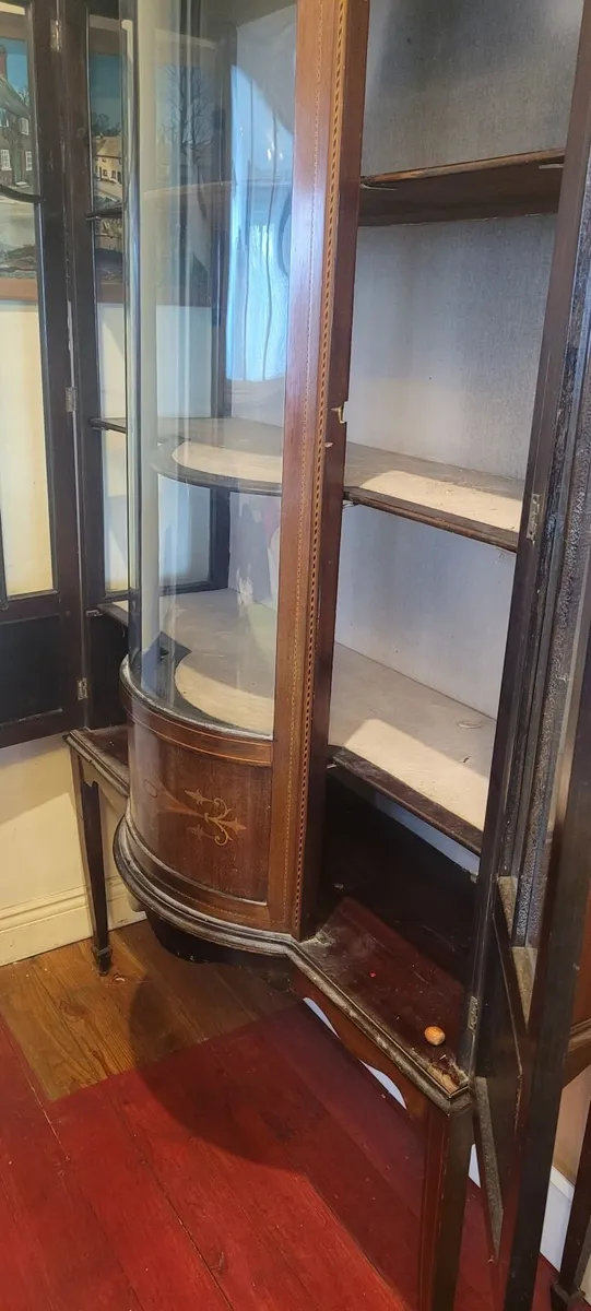 Antique display cabinet - Image 4