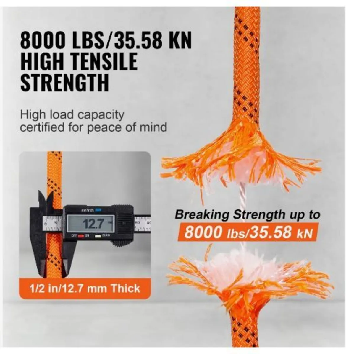 Arborist Tree Climbing Rope Double Braid - Image 4