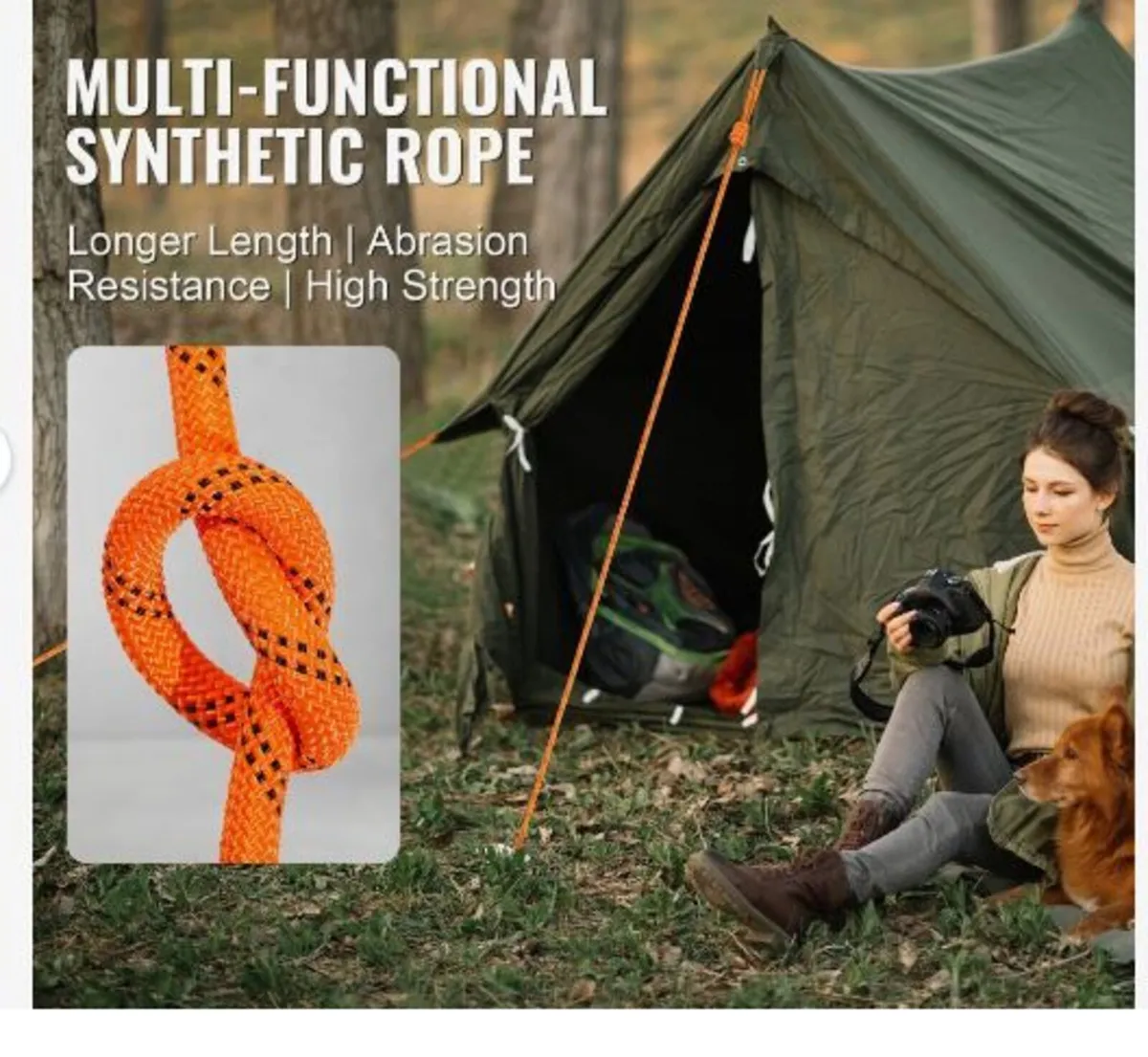 Arborist Tree Climbing Rope Double Braid - Image 3