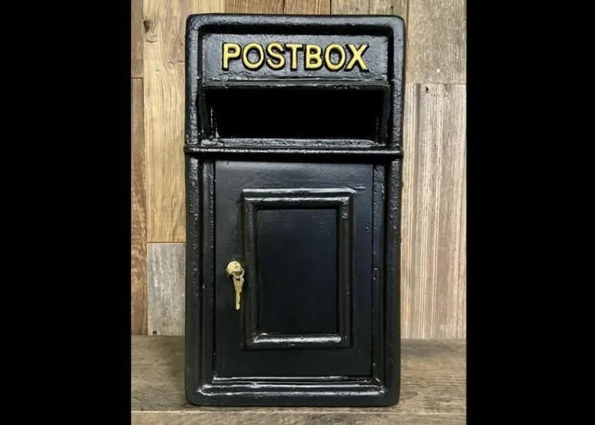 Cast Iron Post Box - Image 1