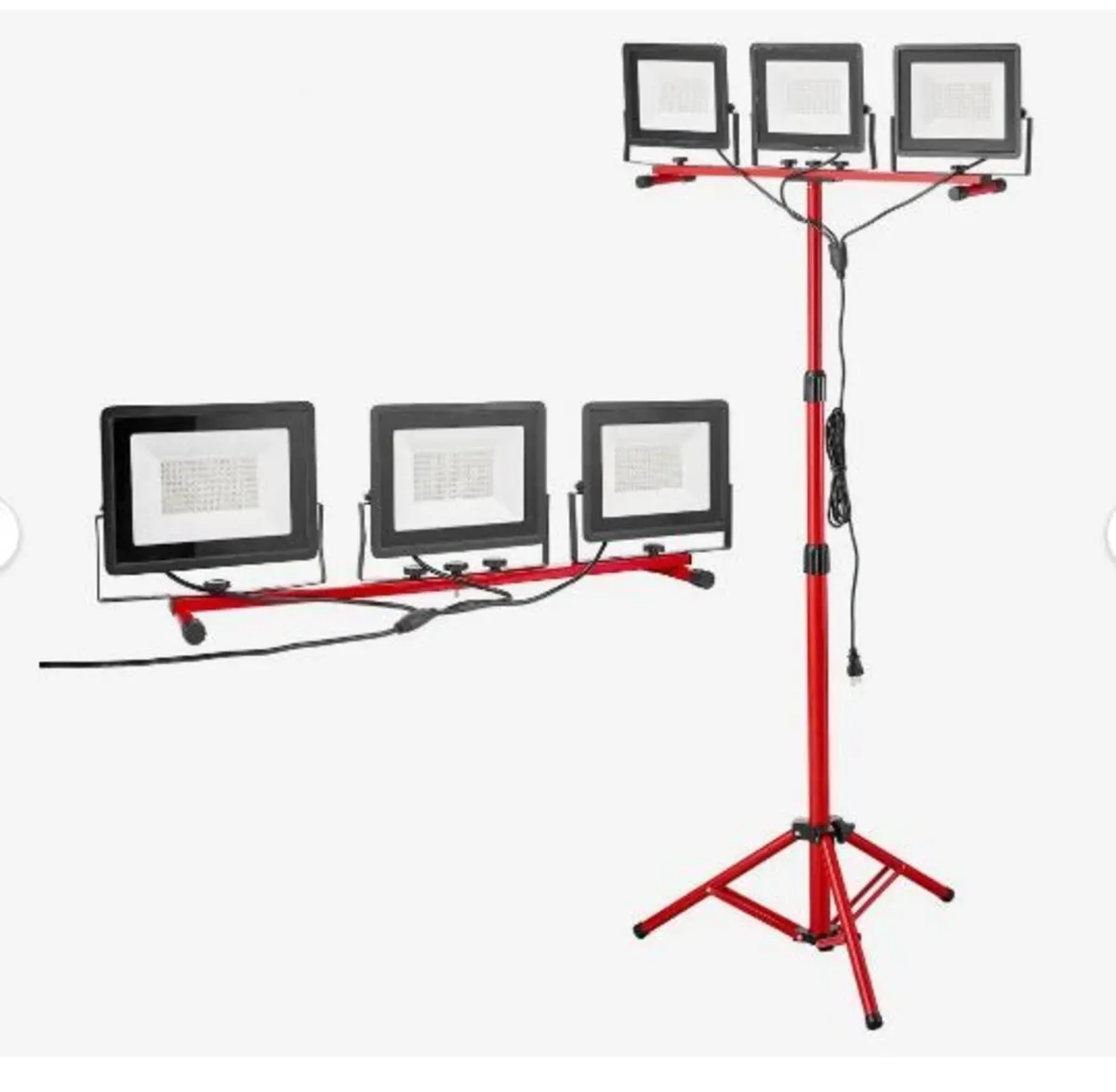 LED Work Light with Stand, 15000 Lumens - Image 3
