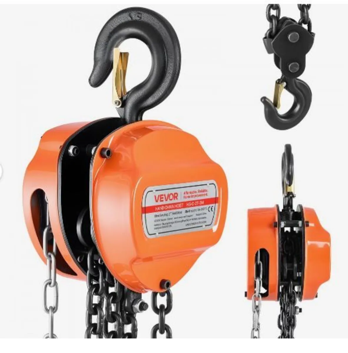 Hand Chain Hoist, 2 Ton Capacity - Image 3
