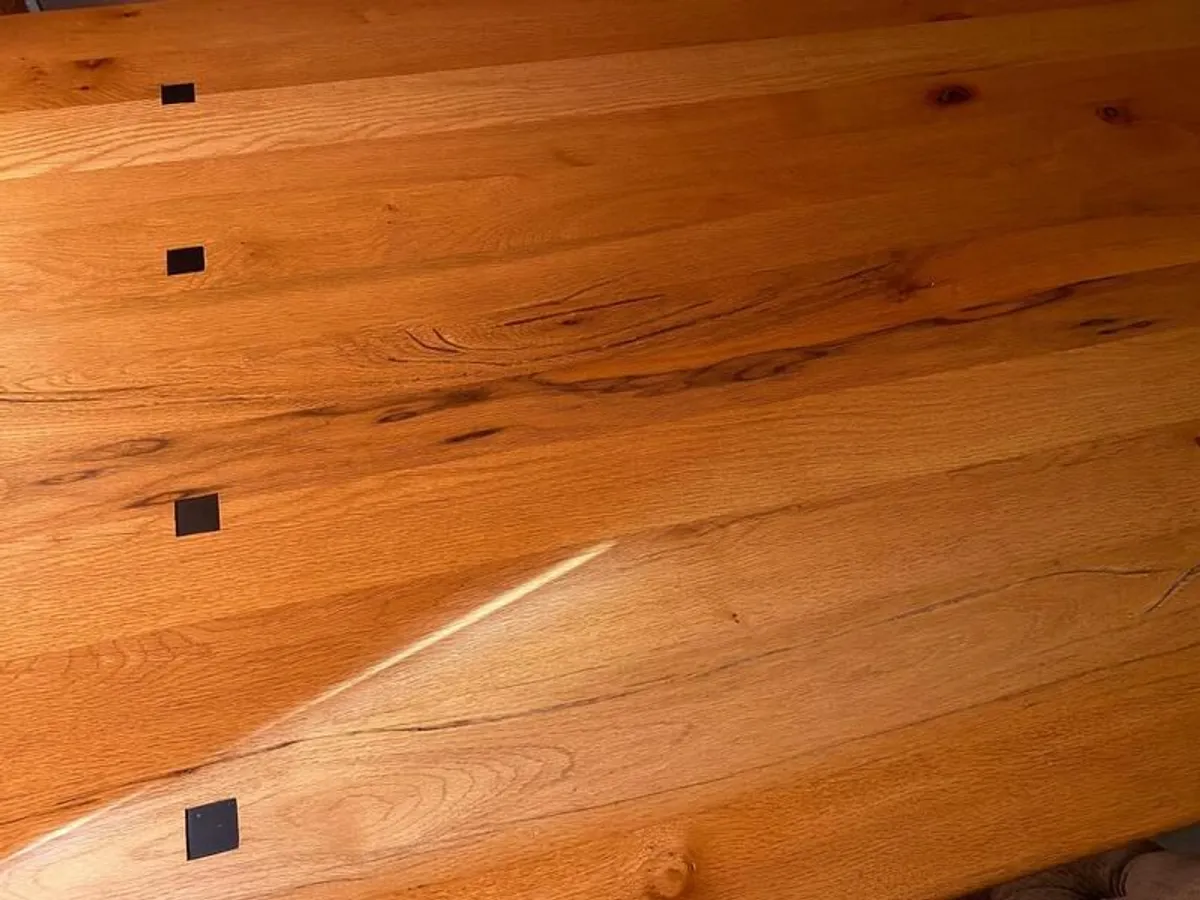 Dining table and chairs/bench - Image 3