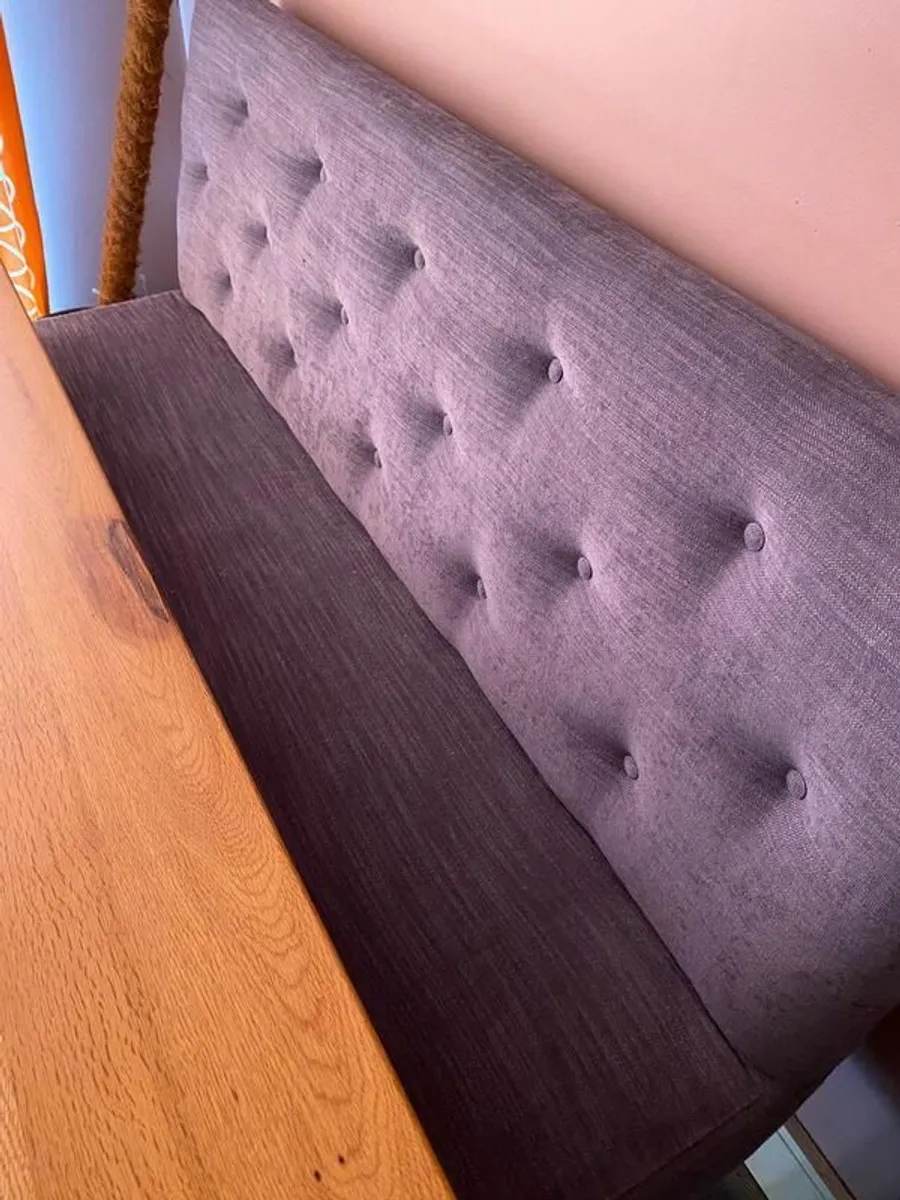 Dining table and chairs/bench - Image 4