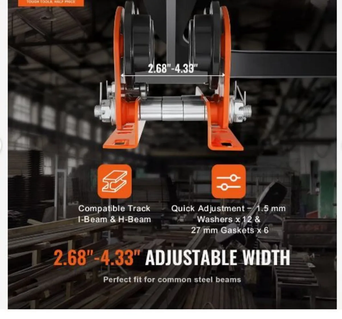 Electric Hoist Manual Trolley - Image 2