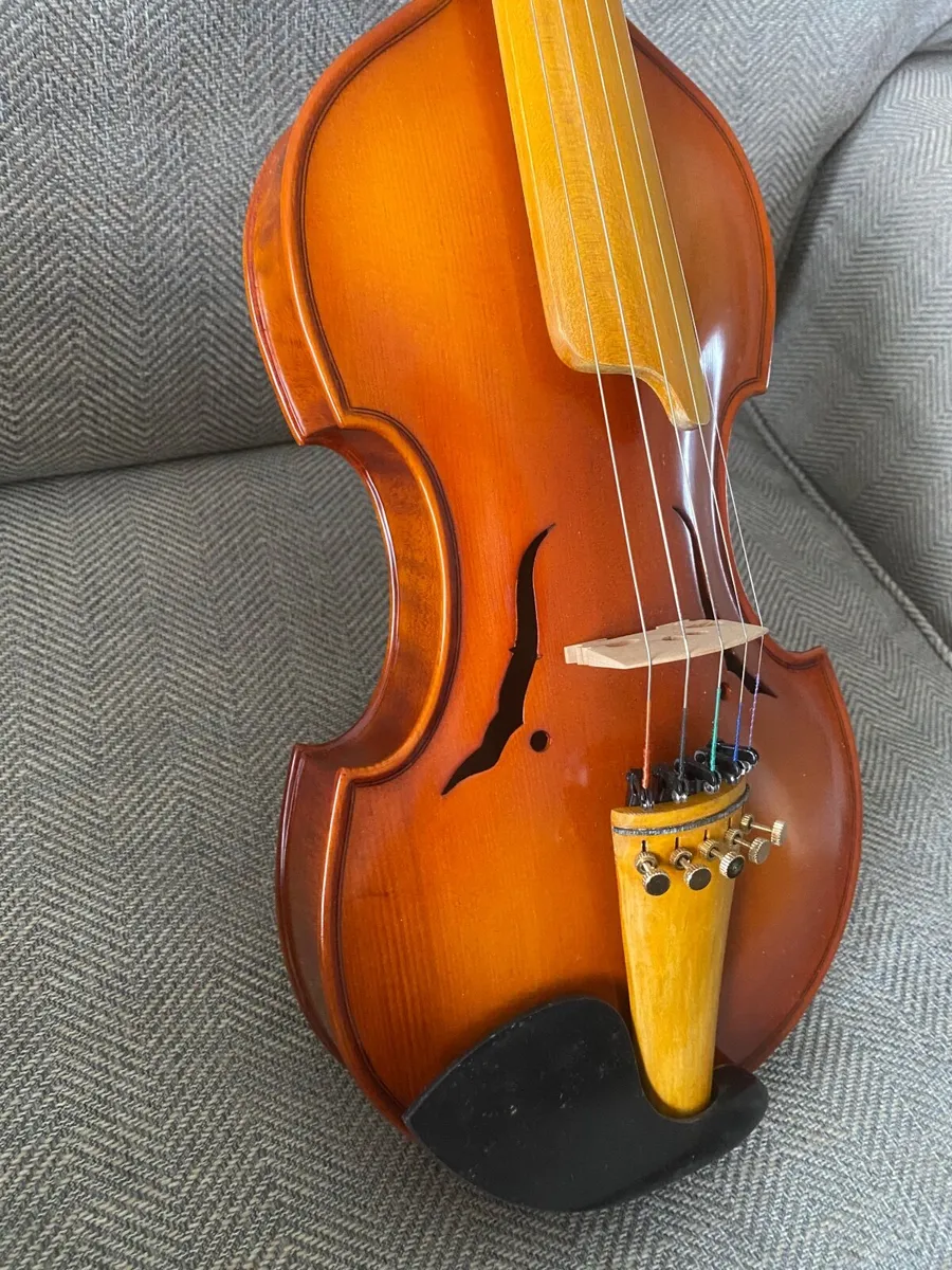 5 strings baroque style violin - Image 2