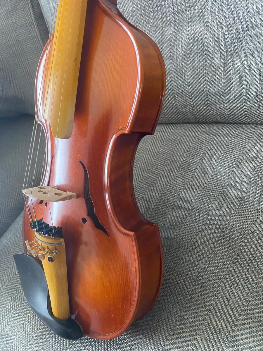 5 strings baroque style violin - Image 3