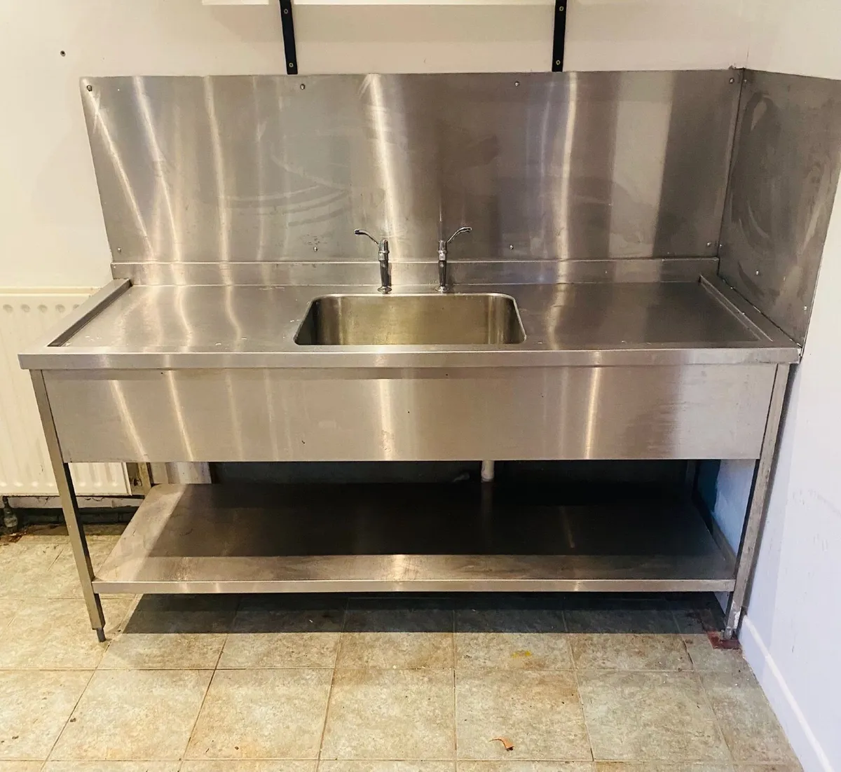 Stainless steel catering sink - Image 3