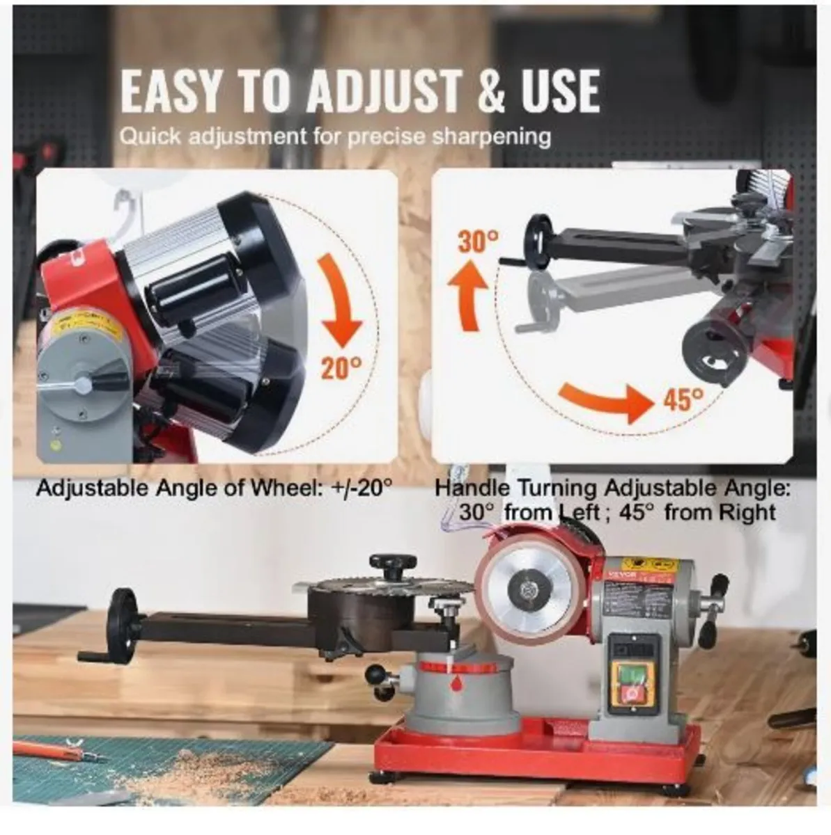 Circular Saw Blade Sharpener Grinder 370W - Image 4