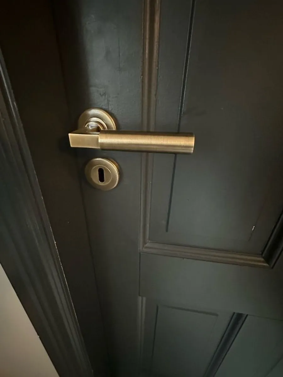 Internal Deal Doors and Antique Heritage Brass Lever on Rose Door Handles - Image 3