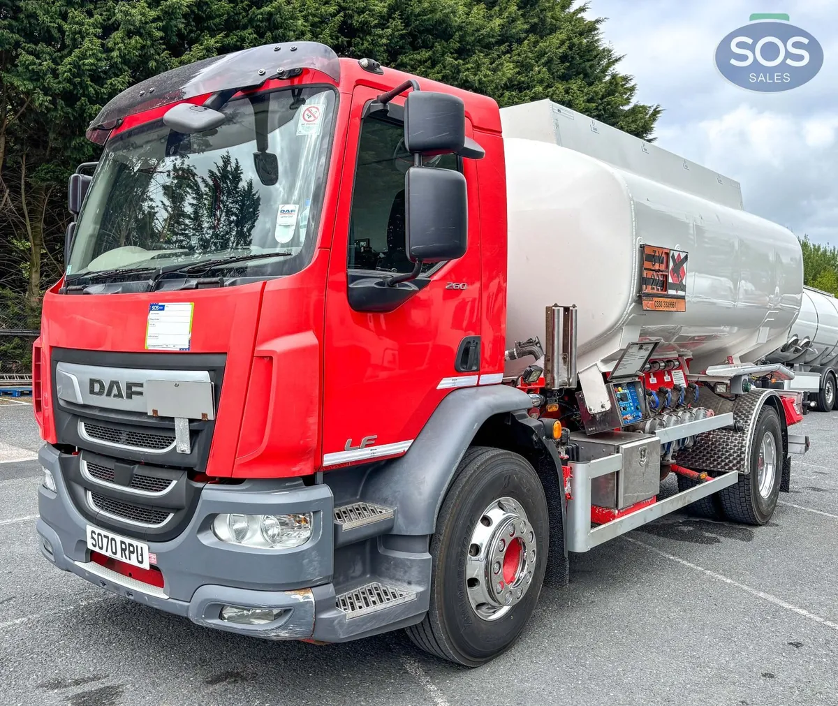 2020 DAF LF 260 Rigid Tanker - Image 1