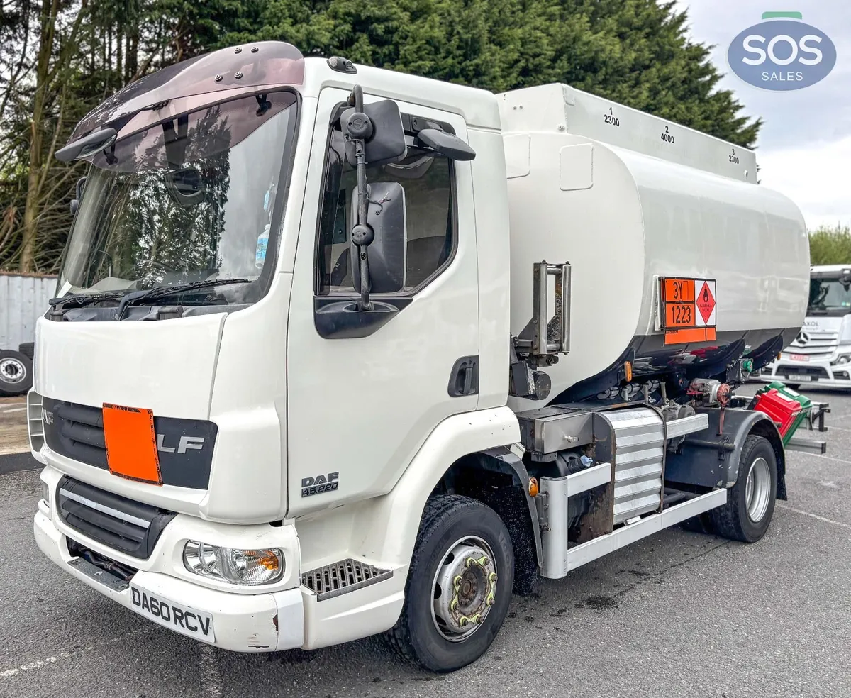 2011 DAF FA LF45 220 Rigid Tanker - Image 1