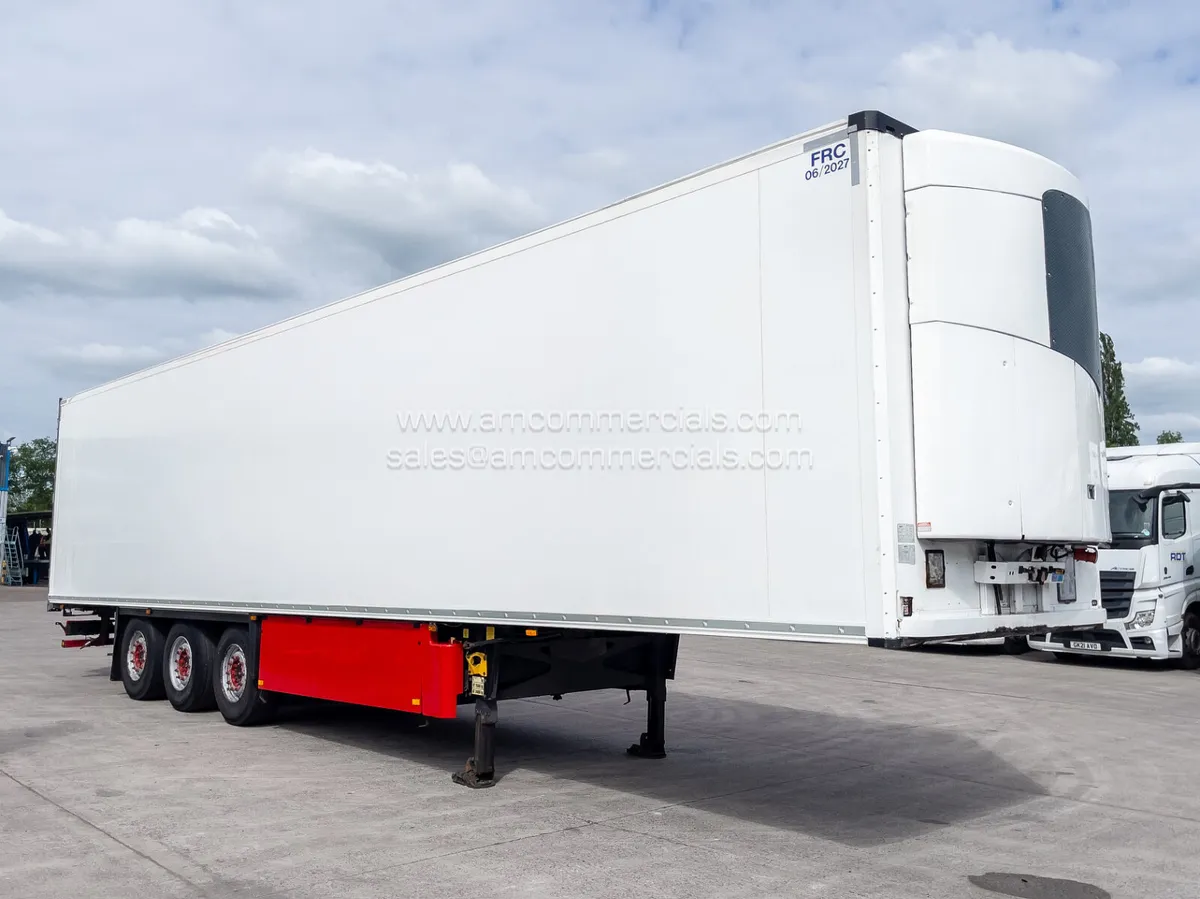 2016 SCHMITZ CARGOBULL MEAT RAILER FRIDGE TRAILER - Image 1