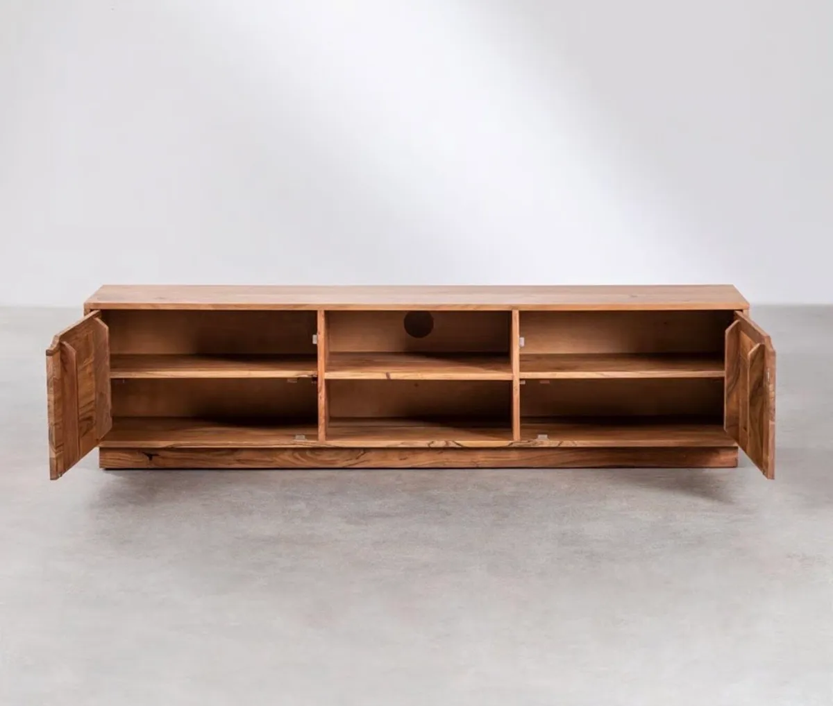 TV unit with shelves - Image 2