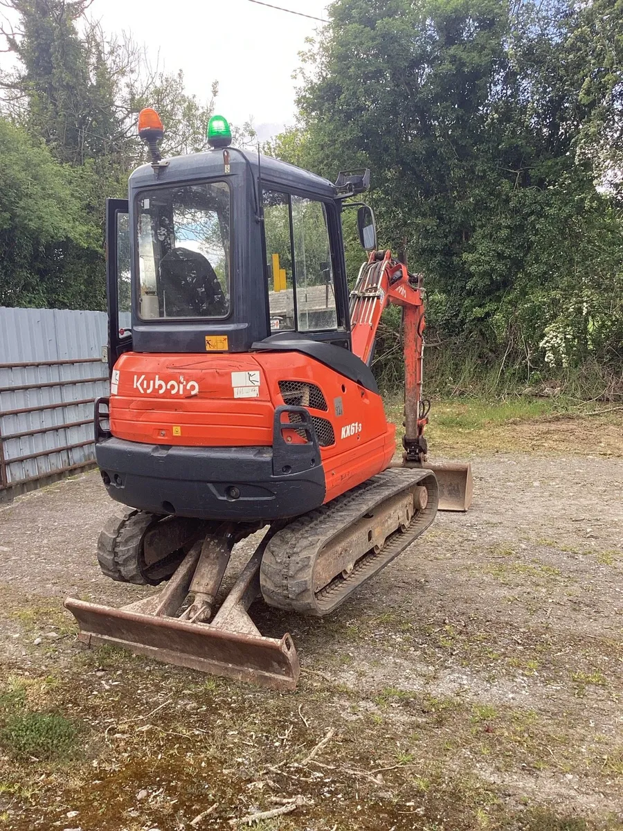 Mini digger,,,Kubota kx 61-3 ,, - Image 3