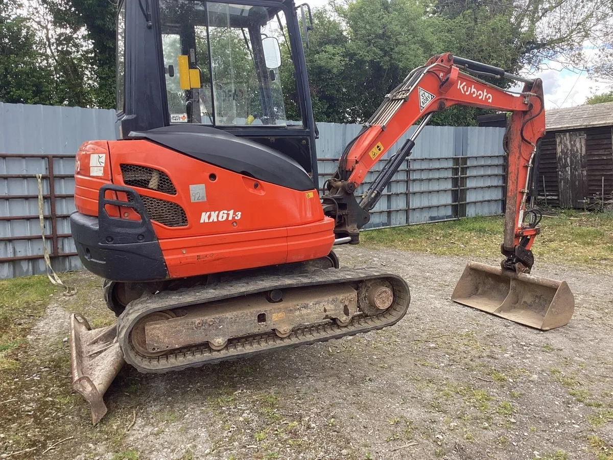 Mini digger,,,Kubota kx 61-3 ,, - Image 4