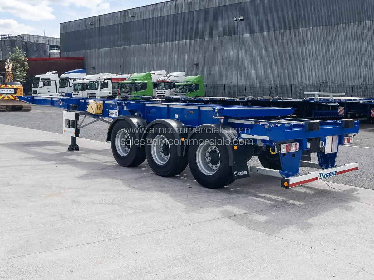2022 KRONE SLIDING SKELETAL TRAILER - Image 4
