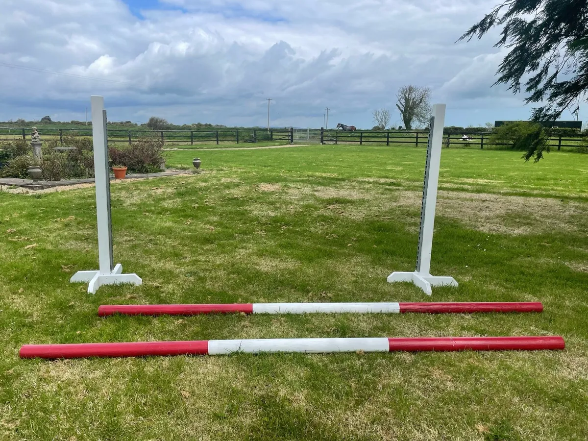 Horse Jumps and Poles - Image 1